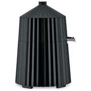 Alessi MDL07B Plisse' Spremiagrumi Elettrico 80 W Accensione Automatica Beccuccio Salvagoccia Acciaio Inox Resina Termoplastica colore Nero
