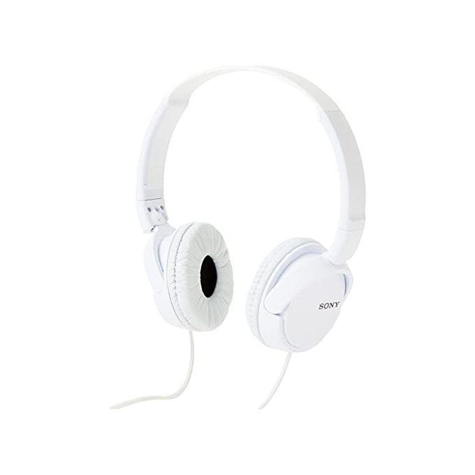 Sony MDR-ZX110 Cuffie on-ear Bianche per un'esperienza audio chiara e bilanciata
