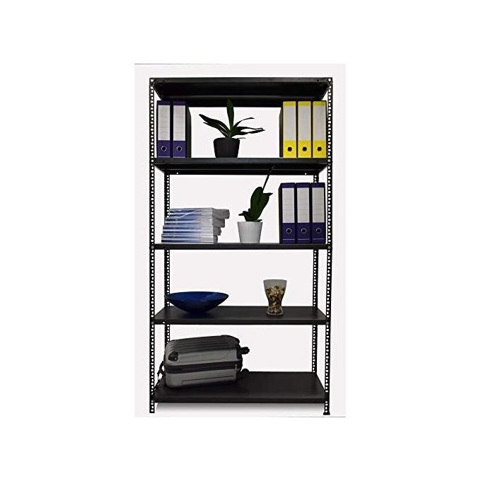 Cosmet 446ANKT1000B Scaffale Kit a Bulloni 5 Ripiani 60 Kg Metallo Grigio Scuro
