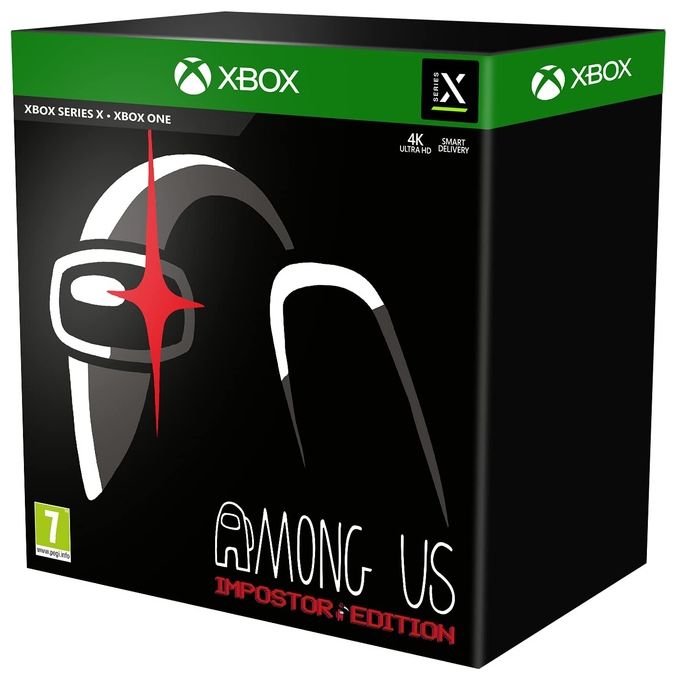 Maximum Games 5016488138284 Among Us Impostor Collector's Edition Videogioco per Xbox One e Xbox Series X-S con Contenuti Digitali e Oggetti da Collezione colore Nero