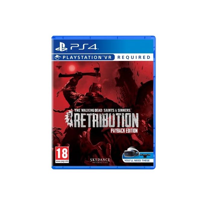 Skydance Interactive 138611 The Walking Dead Saints Sinners Chapter 2 Retribution Payback Edition Videogioco PS4 PSVR PEGI 18