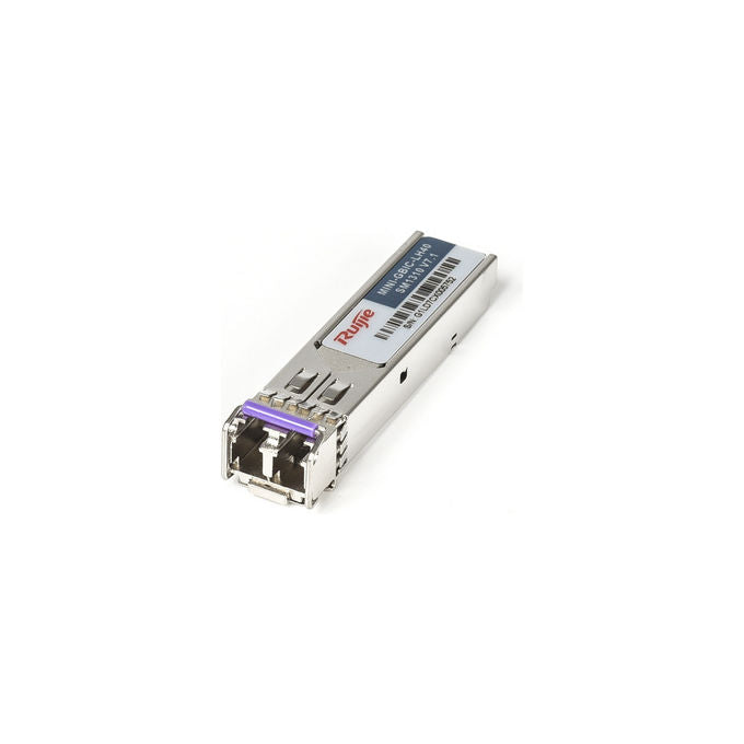 Ruijie Networks MINI-GBIC-LX-SM1310 Modulo Ricetrasmettitore di Rete SFP 1000 Mbit-s Fibra Ottica Single-mode 1310 nm 10 km Connettore LC colore Metallico