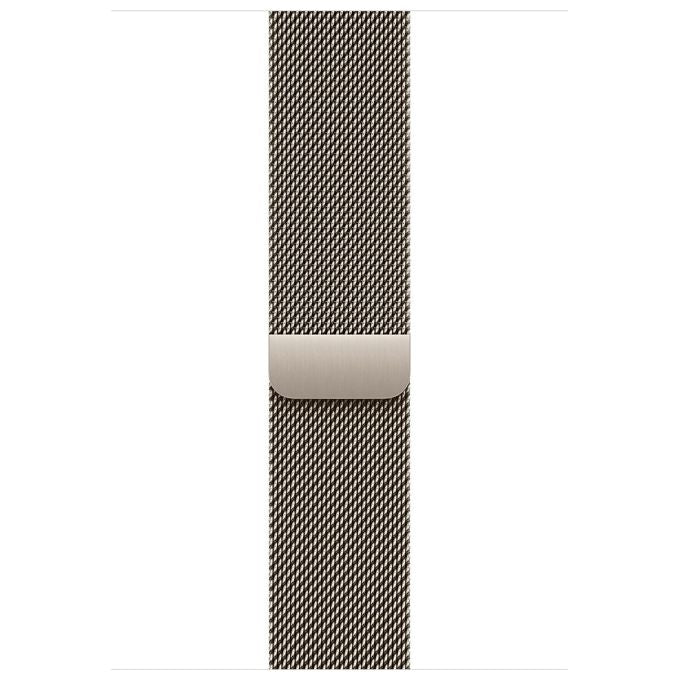 Apple MJNR4ZM-A Cinturino Loop maglia milanese 46 mm taglia S M colore Naturale