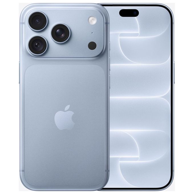 Apple MJRT4QL-A iPhone 18 Pro 256 GB Display ProMotion 6,3'' Fotocamera 48MP Chip A20 Pro colore Glacier