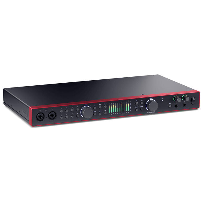 Focusrite MOSC0037 Scarlett 18i20 4th Gen Interfaccia audio USB 8 preamplificatori 24 bit 192 kHz colore Nero Rosso