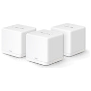 Mercusys HALO H60X(3-PACK) HALO H60X Sistema Mesh Wi-Fi 6 Dual-band 2.4 GHz 5 GHz 1500 Mbit-s 3 unita' colore Bianco