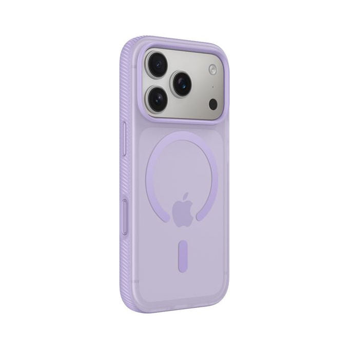 Belkin MSA035HQLV SheerForce Grip Custodia Protettiva Antiscivolo Compatibile con Ricarica Wireless e MagSafe Realizzata con Materiali Riciclati colore Lavanda