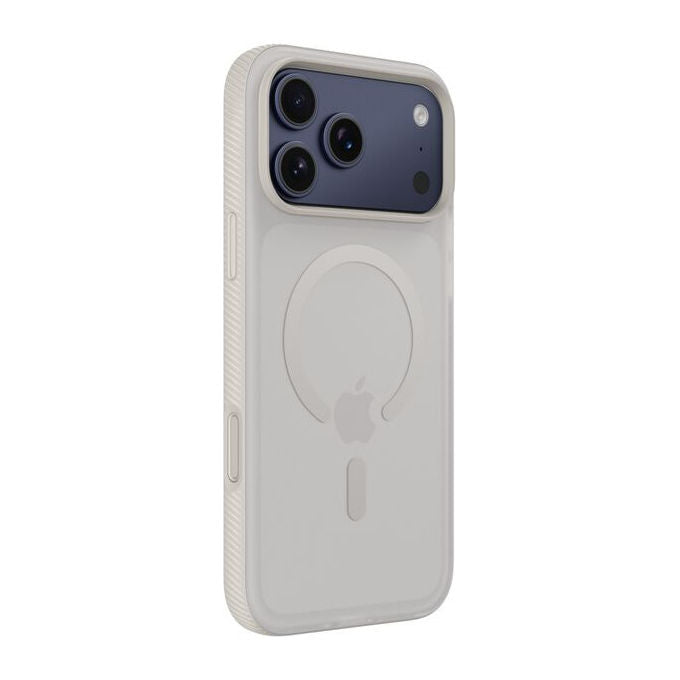 Belkin MSA036HQSA SheerForce Cover per iPhone 17 Pro Max con protezione antiurto e compatibilita' MagSafe colore Sabbia