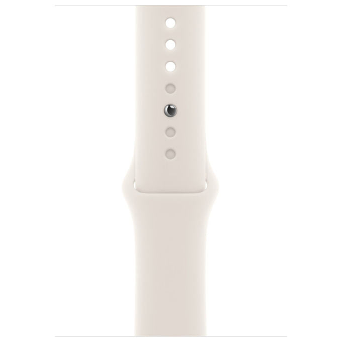 Apple MXM63ZM-A Cinturino Sport in Fluoroelastomero Compatibile con Apple Watch 44 45 46 49 mm Taglia S-M colore Galassia