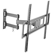 NuovaVideosuono N114 Supporto TV a Parete per Schermi fino a 70'' Inclinabile e Orientabile con Distanza Regolabile da 8 4 a 44 3 cm colore Nero