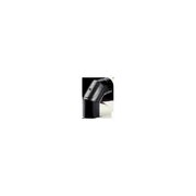 SAVE FUMISTERIA N1508 PELLET LINE Gomito per Canna Fumaria a Pellet 90° con Ispezione Diametro 15 cm Acciaio Carbonio Smaltato Vetroporcellanato Temperatura Massima 600 °C Certificazione EN 1856-2 colore Nero opaco