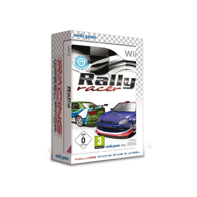 Nordic Games, Rally Racer, Wheel Inglese, Wii
