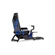 Next Level Racing NLR-S027 Simulatore di Volo Boeing Commercial Edition con Licenza Ufficiale Compatibile con Periferiche Thrustmaster Logitech Saitek colore Nero con Riflessi Blu