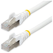 StarTech.com, Cavo Ethernet Cat 6a, 7m, Bianco, LSZH, 10GbE, 500MHz, 100W PoE++