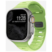 Nomad NM01580085 Sport Band Band Orologio intelligente Apple Ultra 46mm Gomma Impermeabile colore Verde chiaro