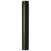 Save Fumisteria Tubo Smaltato Nero Opaco 12cm Lunghezza 100cm