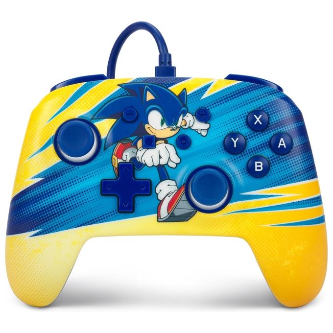 PowerA, Controller Cablato Enhanced, Multicolore, USB Gamepad per Nintendo Switch
