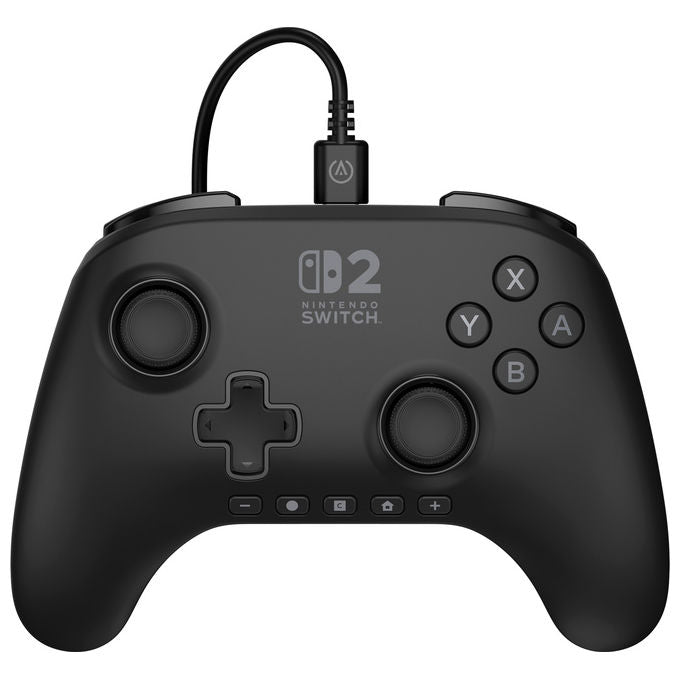 PowerA NSGP0523-01 Controller Avanzato per Nintendo Switch 2 con Effetto Hall Pulsanti Mappabili Cavo 3m Audio Integrato colore Nero