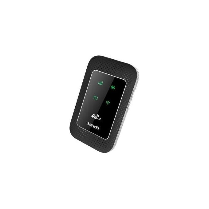 Tenda 4G180 V4.0 Router Mobile Wi-Fi 6 4G LTE 150 Mbps Slot Nano SIM Batteria 2100 mAh USB-C colore Nero