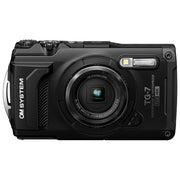 OM Digital Solutions OMSTG7B Tough TG-7 Fotocamera Compatta 12.7 MP CMOS 4x Zoom Ottico 4K UHD Impermeabile fino a 15 m Resistente Urti e Gelo colore Nero