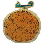LYO Cuscino One Piece Devil Fruit Mera Mera 3D Anime 40 cm x 10 cm Poliestere