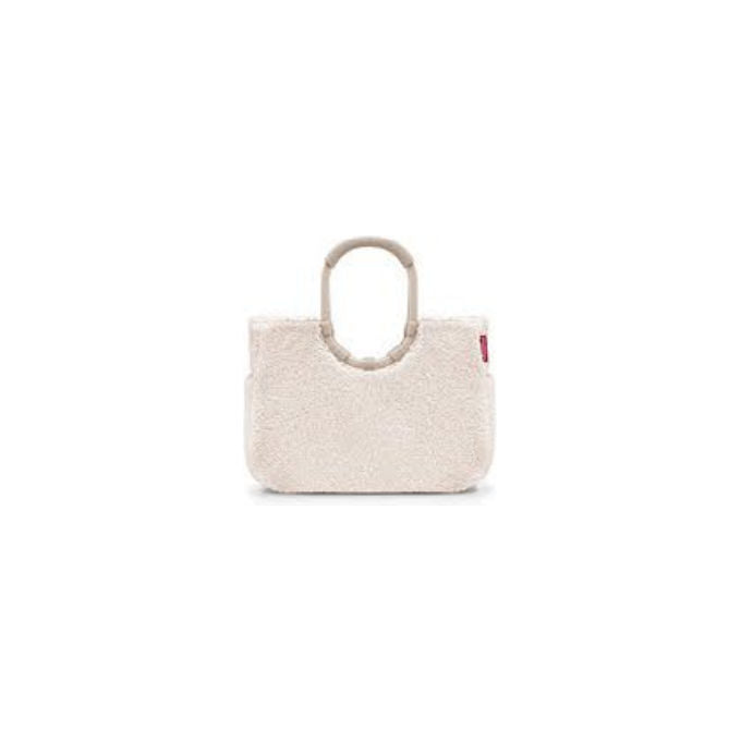 Reisenthel OR1042 loopshopper L Borsa tote 25 L con manici in alluminio colore Bianco