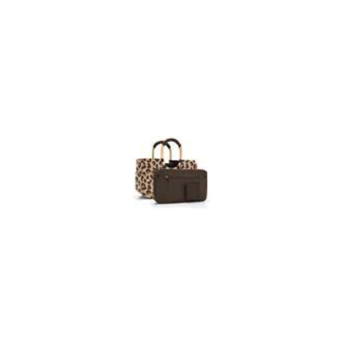 Reisenthel OS6047 Loopshopper L Cestino per shopping 15 L Poliestere colore Nero Marrone