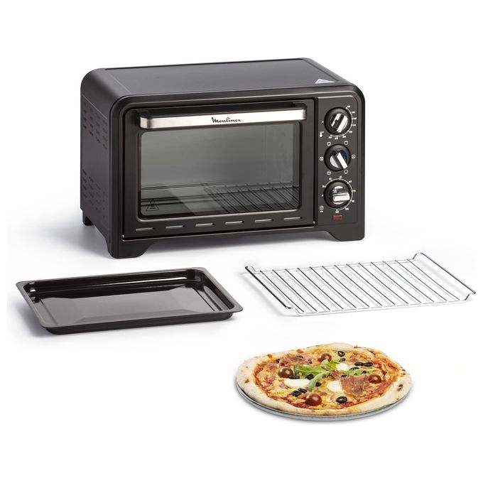Moulinex OX444810 Optimo Fornetto elettrico 19 L 1380 W Grill 740 W Convezione 6 Programmi colore Nero