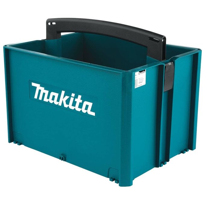 Makita P-83842 Toolbox Nr.2 Cassetta degli attrezzi impilabile con maniglia colore Blu