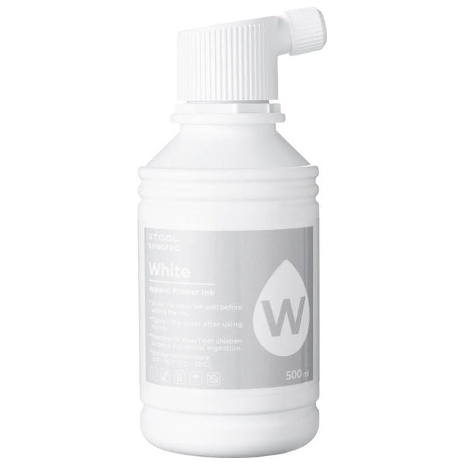 XTool P5020891 Ricarica di Inchiostro per Stampante Tessile 500 ml colore Bianco
