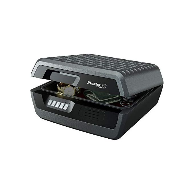 Master Lock CHW30300EURHRO Cassaforte di Sicurezza Digitale Resistente al Fuoco e Impermeabile 10,2 L Colore Antracite
