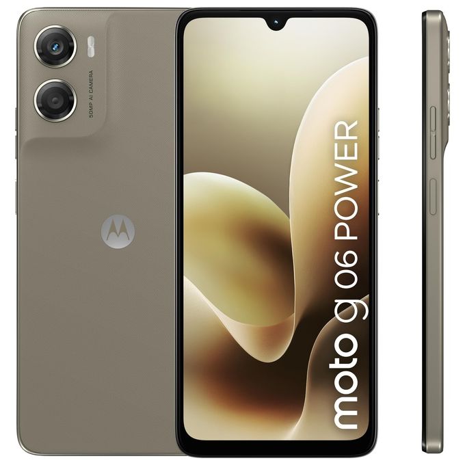 Motorola PB9W0003PL moto g06 power Smartphone 6.88'' 4 GB 64 GB 7000 mAh colore Cachi
