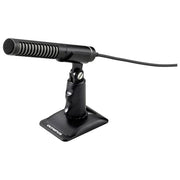 Olympus N2277526 ME 31 Microfono a fucile unidirezionale cablato compatto con corpo in metallo e schermo antivento colore Nero
