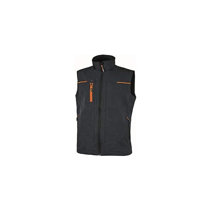 U-Power WPE181DB Saturn Gilet da Lavoro Uomo Idrorepellente Traspirante 4 Way Stretch colore Deep Blue