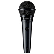 Shure PGA58-XLR-E Microfono Dinamico Cardioide per Voce Switch On-Off Cavo XLR 4,57 m colore Nero