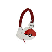 OTL Technologies PK0516 Pokemon Pokeball Cuffie per Bambini On-Ear Jack 3,5 mm Limitazione Volume 85 dB