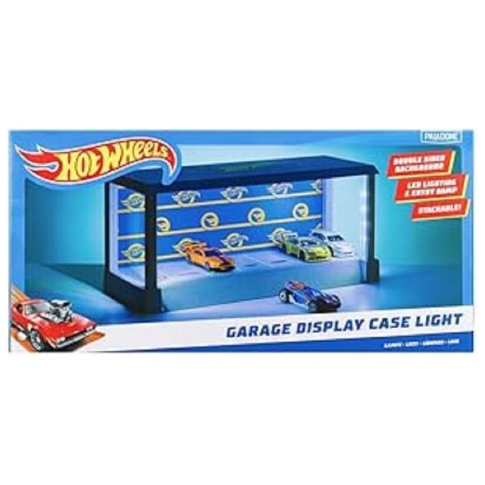 Paladone 13273 Vetrina Espositore con Luce Hot Wheels fino a 7 auto colore Multicolore