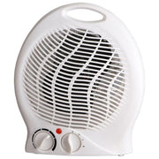 Velamp, Termoventilatore Fisso 2000W, Con Termostato di Sicurezza, Bianco