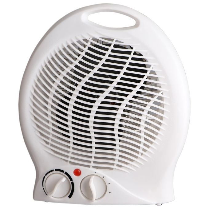Velamp, Termoventilatore Fisso 2000W, Con Termostato di Sicurezza, Bianco