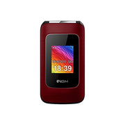 NGM Prime Telefono Cellulare Clamshell Dual SIM Quad-Band GSM Display 2.8'' Fotocamera 1.3 Mpx Bluetooth Radio FM Slot MicroSD colore Rosso