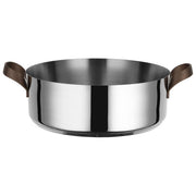 Alessi PU10224 EDO Casseruola bassa 24 cm capacita' 3,25 L colore Acciaio inox
