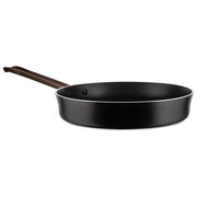Alessi PU113 28 B Edo Padella a manico lungo in alluminio antiaderente per induzione colore Marrone