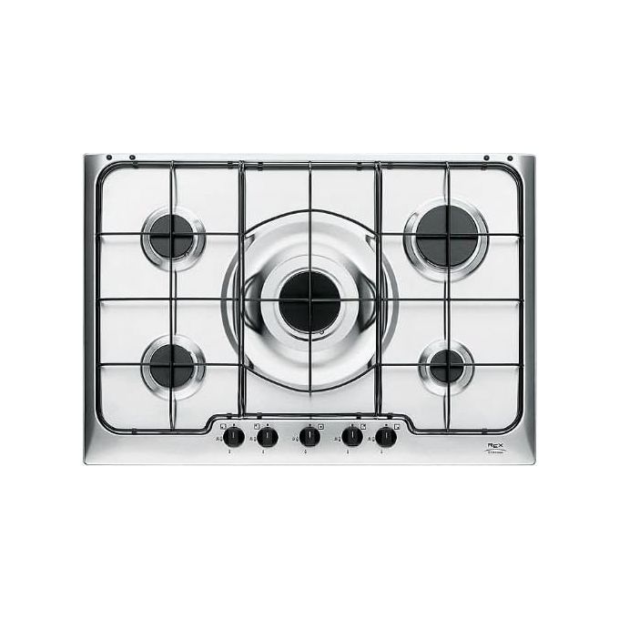 Electrolux PX750V SoftLine Piano Cottura a Gas 5 Zone 1 Bruciatore Superpower 75 cm Acciaio Inossidabile