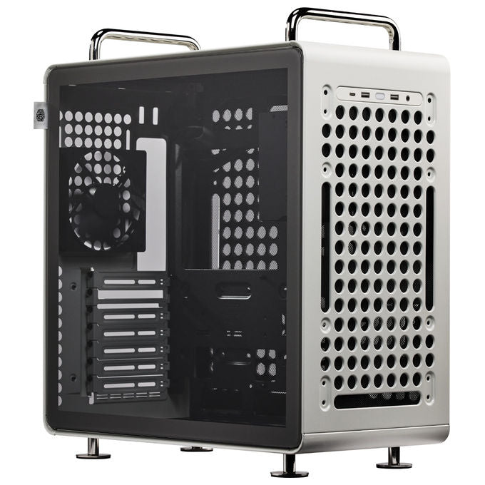 Cooler Master Q540-LGNN-S00 QUBE 540 Moonstone Case ATX Mid Tower Design Modulare Vetro Temperato Supporto Ventole 120mm colore Moonstone
