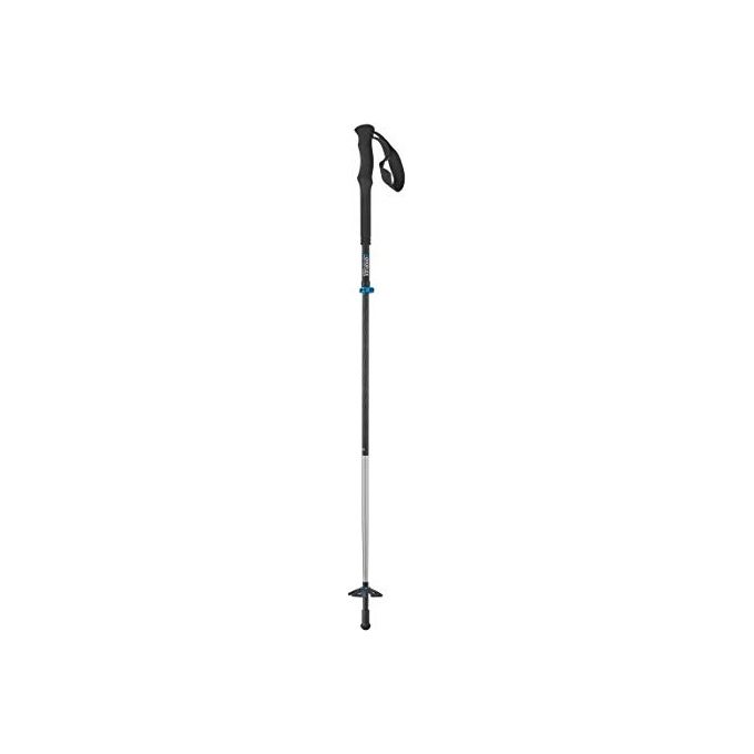 Novoflex QLEG WALK III QuadroLeg Bastone Pieghevole da Trekking in Carbonio con Attacco 1-4 pollice colore Nero