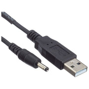DeLOCK 82377 Cavo di Alimentazione USB a DC 3.5 x 1.35 mm Maschio 5V 26 AWG 1.5 m colore Nero