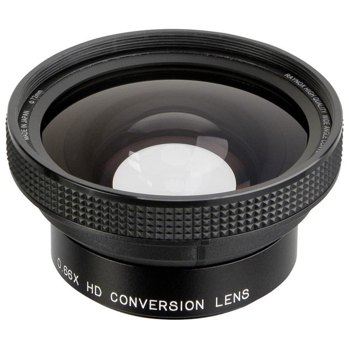 Raynox HD-6600PRO-55 Obiettivo Grandangolare 0.66x Filettatura 55 mm Filtro 72 mm colore Nero