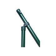 Betafence Italia S.P.A. 315219 Palo Saetta Tondo in Acciaio Plastificato Diametro 48 mm Altezza 230 cm con Guida Rete e Cappuccio Protettivo colore Verde
