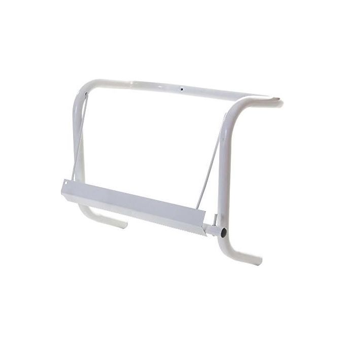 Verdelook Portarotolo a Parete Industriale Bianco 39x42 cm