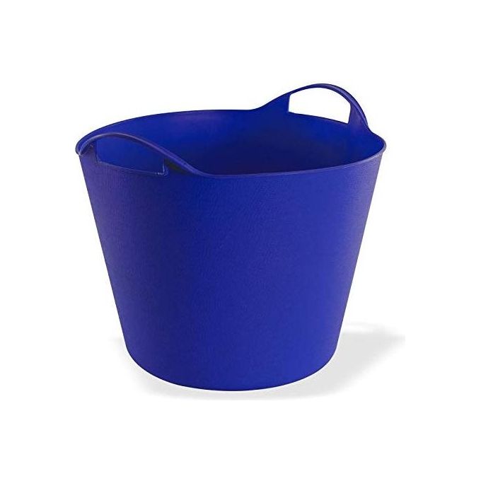 Art Plast Flex Bag Secchio Contenitore Multiuso Flessibile 24 lt diametro 42 cm in Polipropilene colore Blu